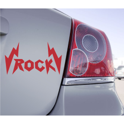 Sticker Rock Electrique
