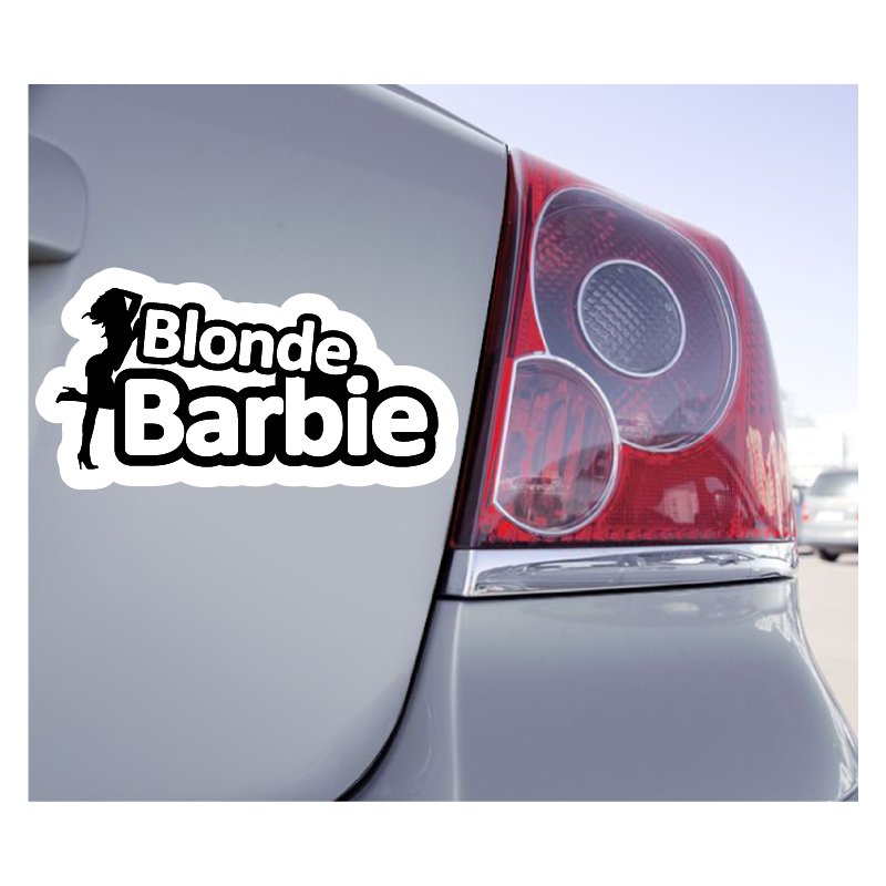 Sticker Blonde Barbie - 1