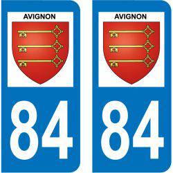 Sticker Plaque Avignon 84000