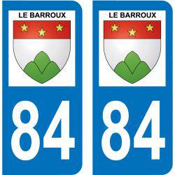 Sticker Plaque Le Barroux 84330