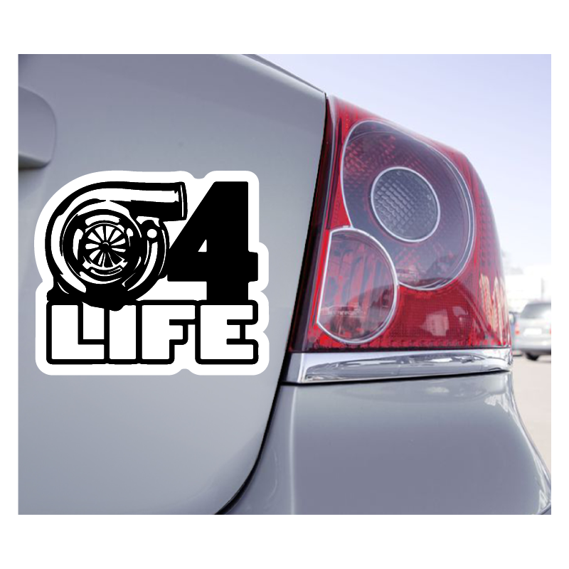 Sticker Turbo For Life - 1