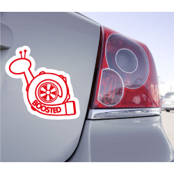 Sticker Turbo Boosted - 2