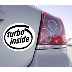Sticker Turbo Inside - 1