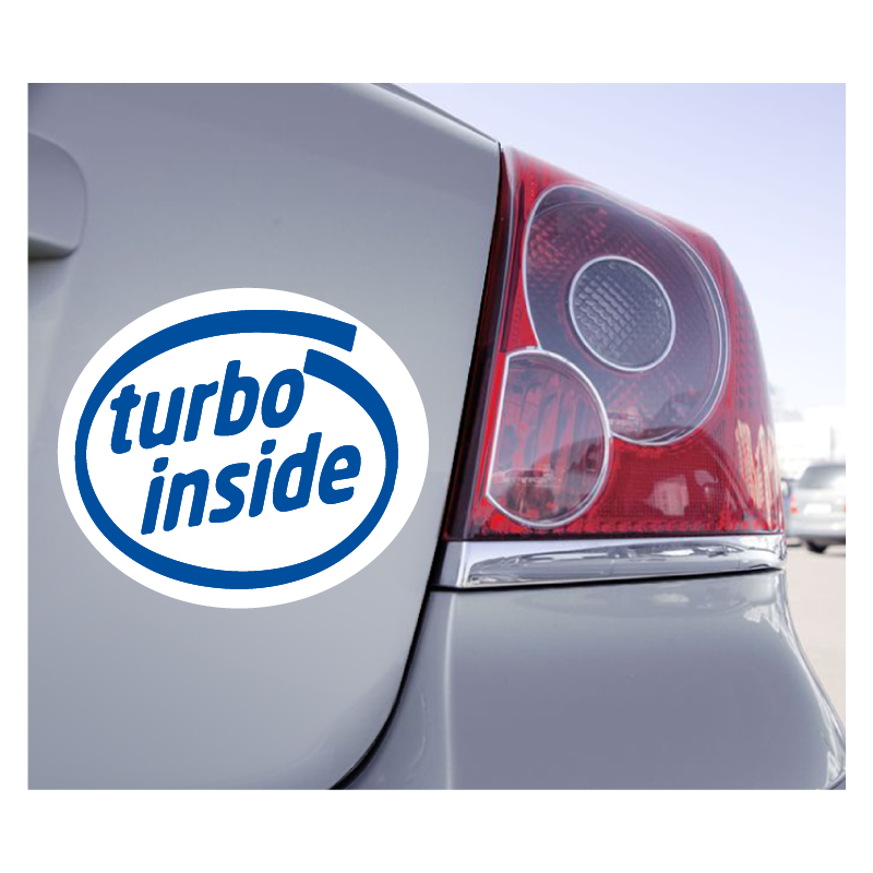 Sticker Turbo Inside - ZoneStickers