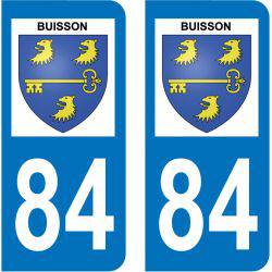 Sticker Plaque Buisson 84110