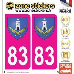 Sticker Plaque Rose Sanary-sur-Mer 83110 - 3