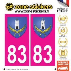 Sticker Plaque Rose Sanary-sur-Mer 83110 - 4