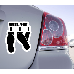 Sticker Heel-Toe - 1