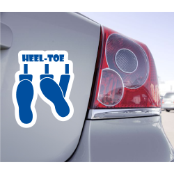Sticker Heel-Toe - 5