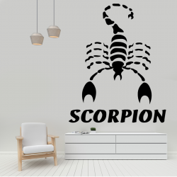 Autocollant signe astrologique Scorpion - 1