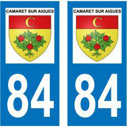 Sticker Plaque Camaret-sur-Aigues 84850