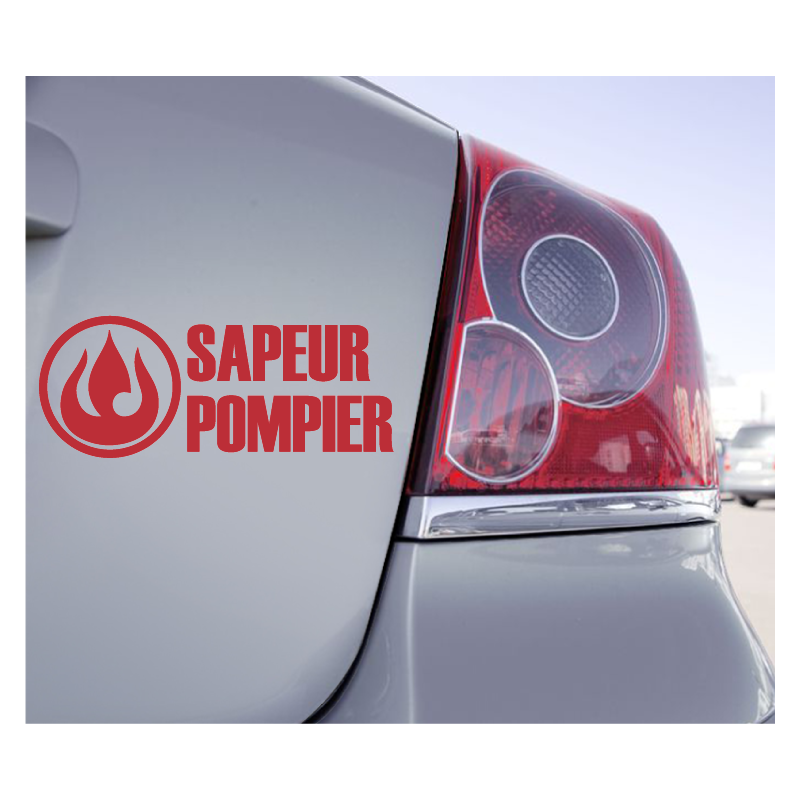 Sticker Sapeur Pompier - 3