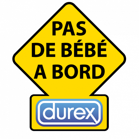 Sticker Pas De Bebe A Bord Autocollant Pas De Bebe A Bord