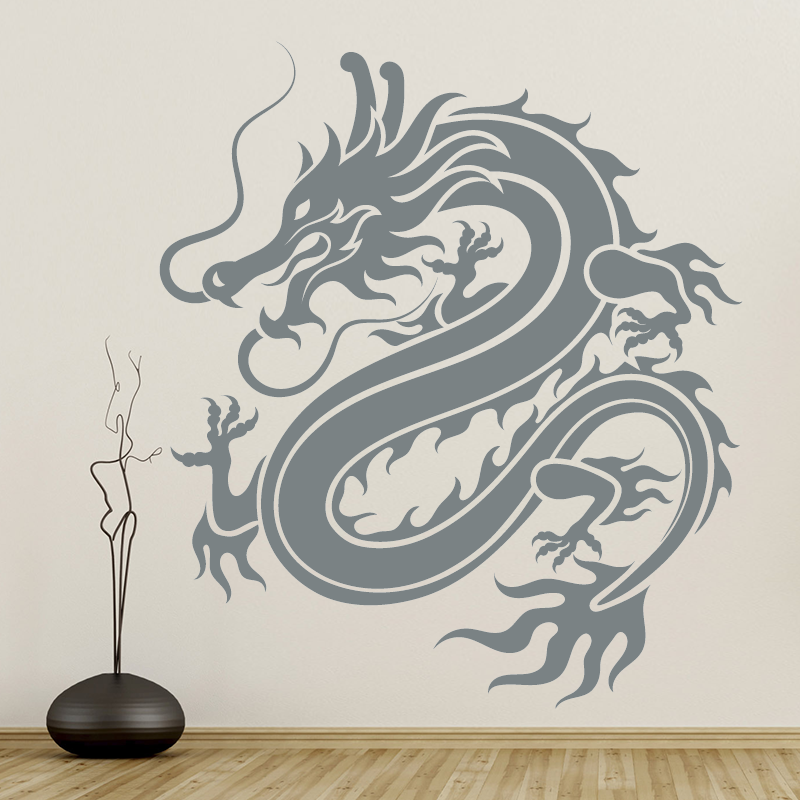 Stickers Muraux Dragons Autocollant Muraux Dragons ZoneStickers