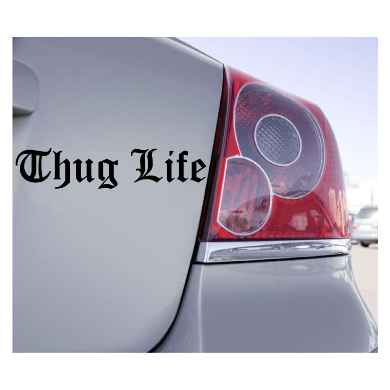 Sticker Lettrage Thug Life - 1
