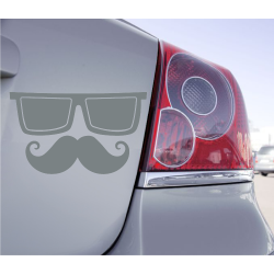 Sticker Moustache Hipster - 4