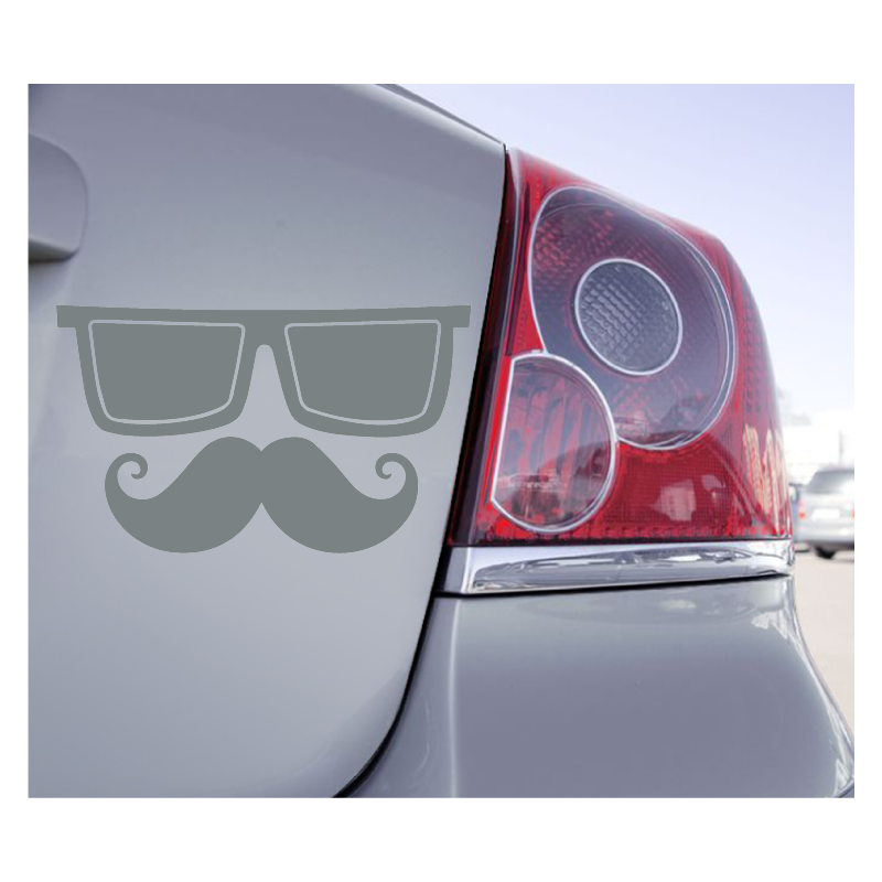 Sticker Moustache Hipster - 4