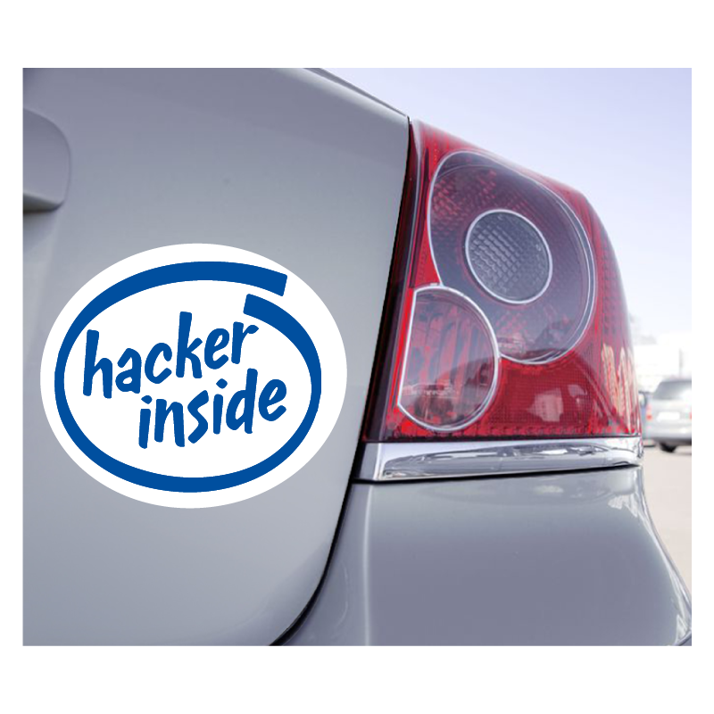 Sticker Hacker Inside - 5