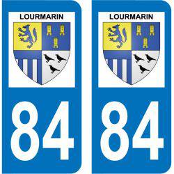 Sticker Plaque Lourmarin 84160
