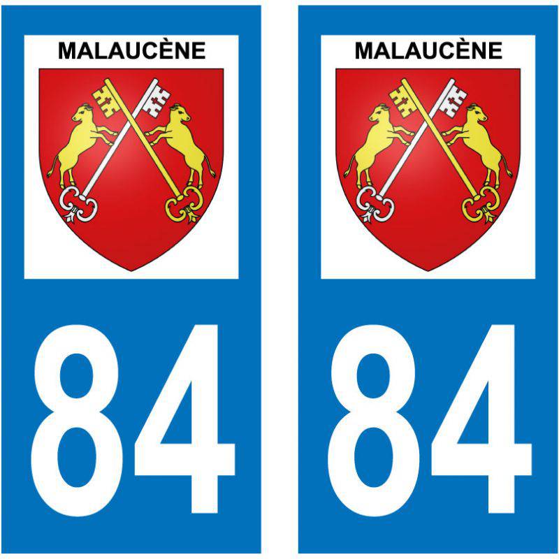 Sticker Plaque Malaucène 84340