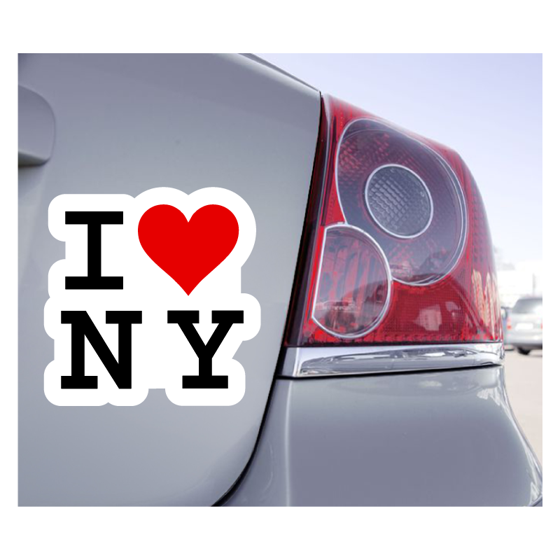 Sticker I love New York - 1