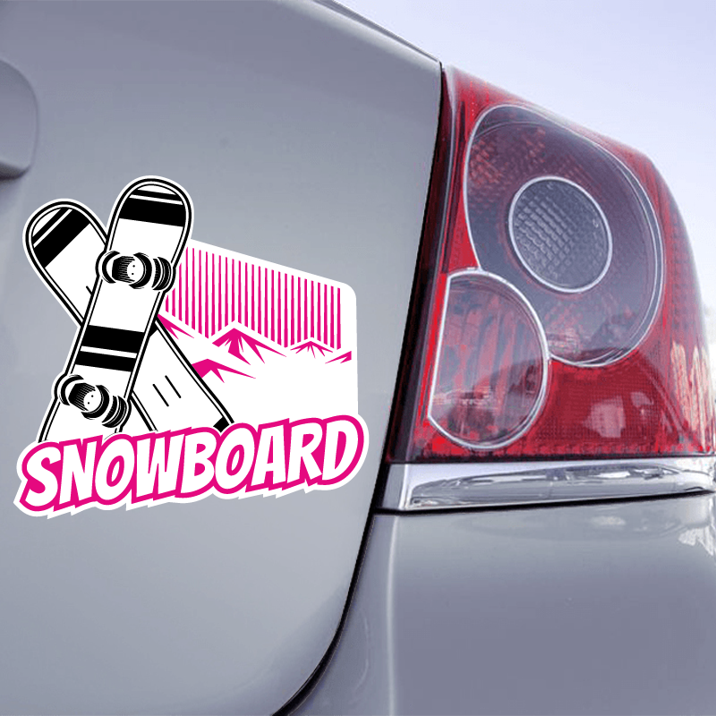 Autocollant Snowboard - 1