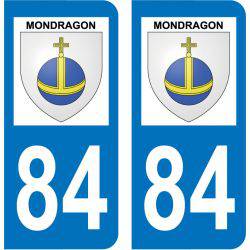 Sticker Plaque Mondragon 84430