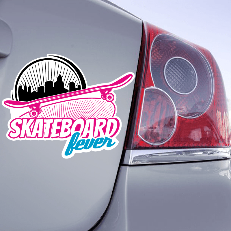 Autocollant Skateboard Fever - 1