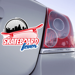 Autocollant Skateboard Fever - 181