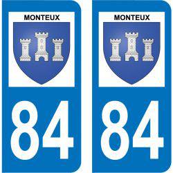Sticker Plaque Monteux 84170