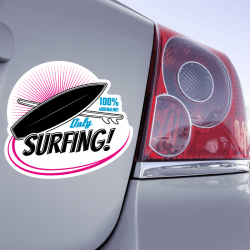 Autocollant Surfing - 1