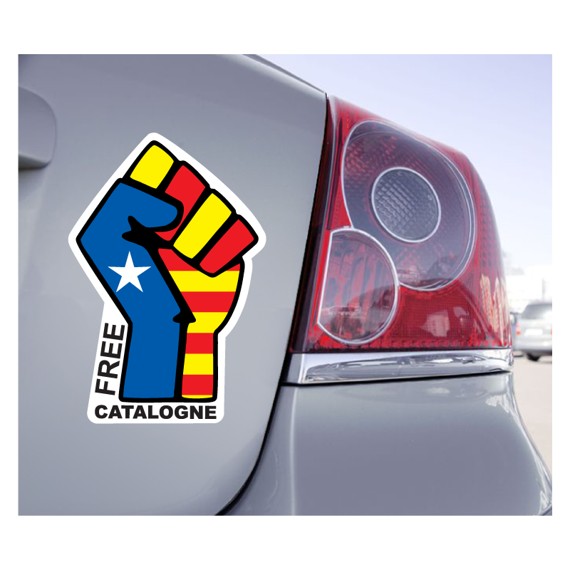 Sticker Résistance Free Catalogne - 1
