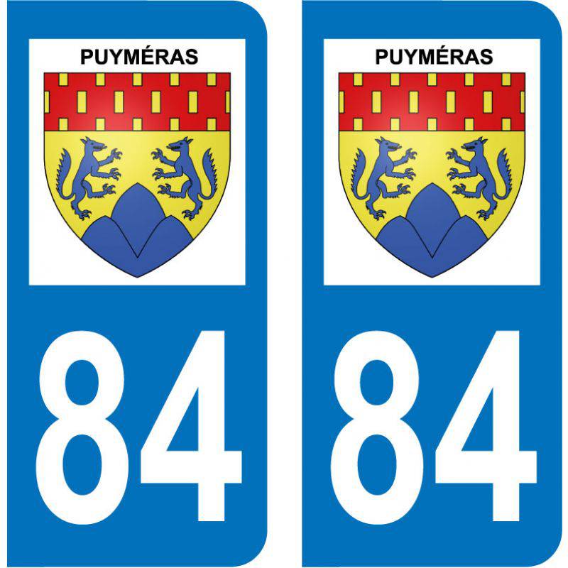 Sticker Plaque Puyméras 84110