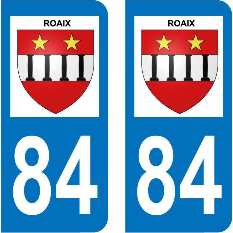 Sticker Plaque Roaix 84110