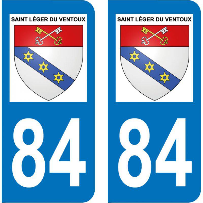 Sticker Plaque Saint-Léger-du-Ventoux 84390