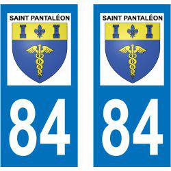 Sticker Plaque Saint-Pantaléon 84220