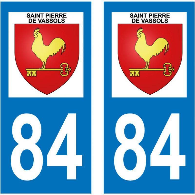 Sticker Plaque Saint-Pierre-de-Vassols 84330