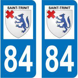Sticker Plaque Saint-Trinit 84390