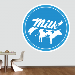 Sticker Mural Cuisine Milk - 1