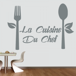 Sticker Mural La Cuisine Du Chef - 4