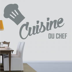 Sticker Mural Toque Cuisine Du Chef - 4