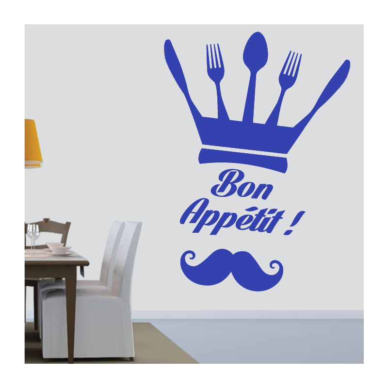 Sticker Mural Cuisine Chef Bon Appetit - 8