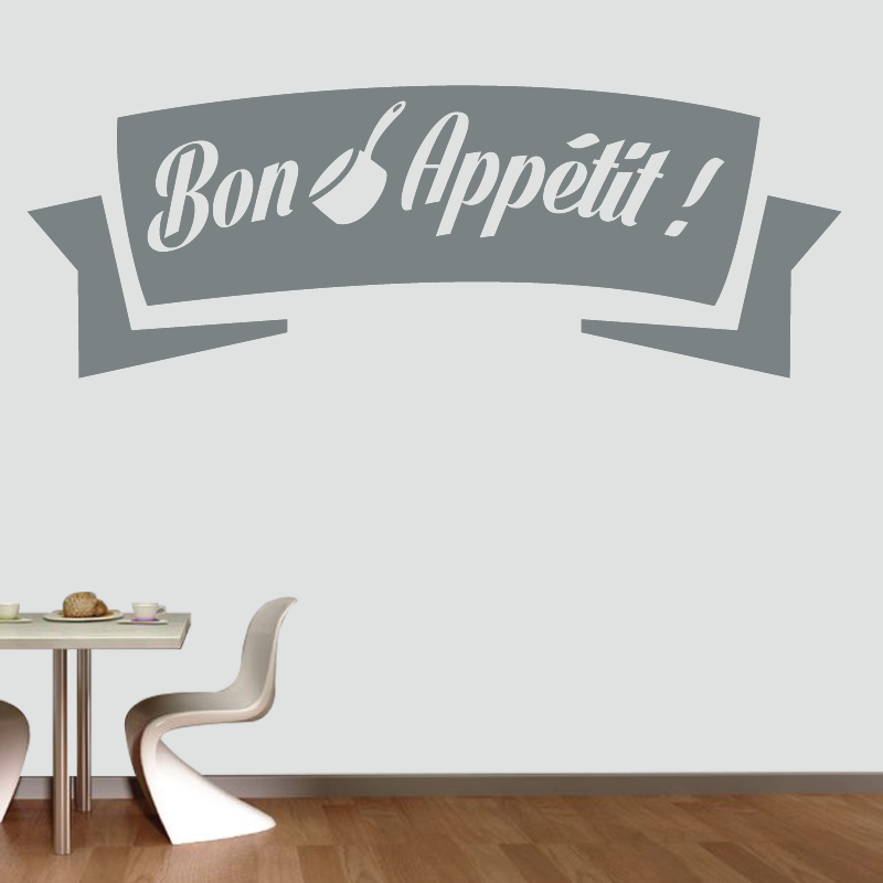 Sticker Mural Bon Appetit - 4