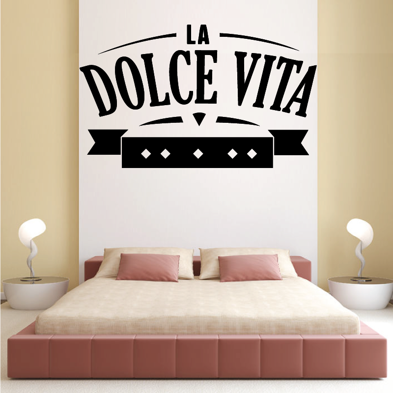 Sticker Mural La Dolce Vita - 1