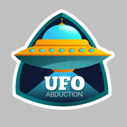 Autocollant UFO - 2