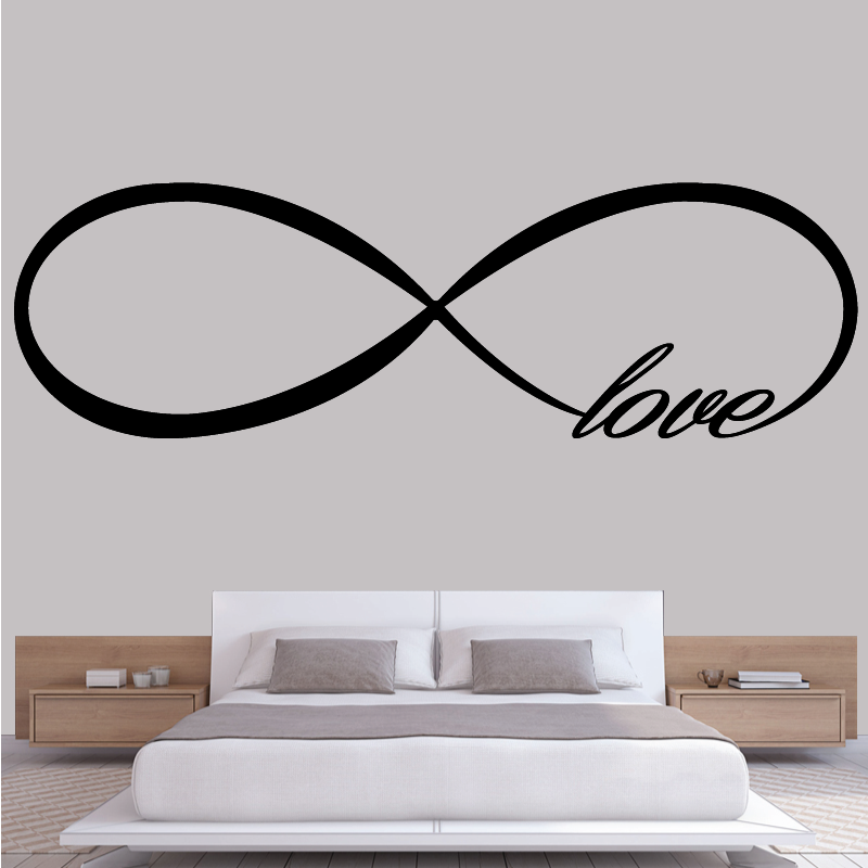 Sticker Mural Infinity love - 1