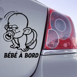 Autocollant Bebe A Bord Sticker Bebe A Bord Pour Voiture