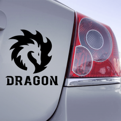 Autocollant Dragon logo - 1