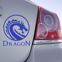 Autocollant Logo Dragon