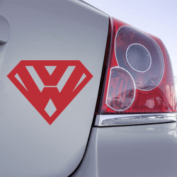 Autocollant Super Volkswagen